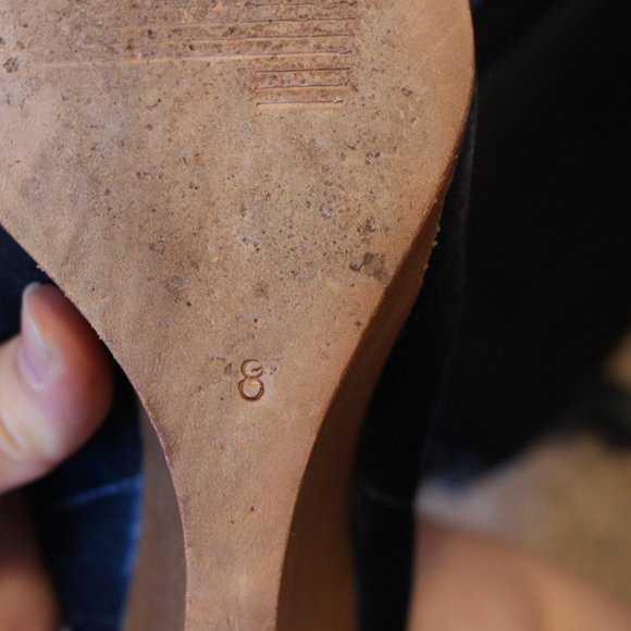 Blue velvet boots - Picture 7 of 7